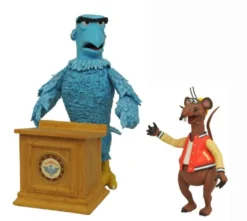 Muppets Select Actionfigur Sam the Eagle & Rizzo