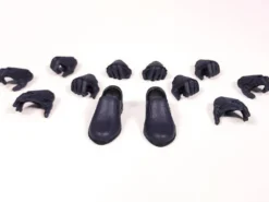 Mythic Legions: Illythia Zubehör-Set für Actionfiguren Gloved Hands & Feet (Black)