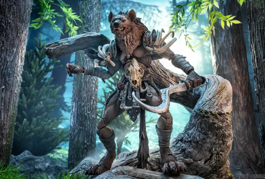 Mythic Legions: Reign of the Beasts Actionfigur Mwindajii the Cackler