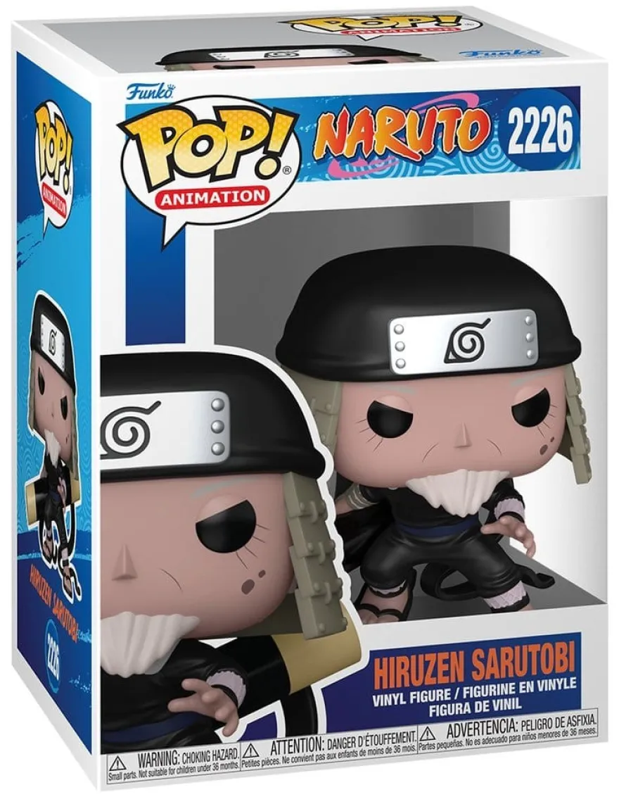 Naruto Classic POP! Animation Vinyl Figur Hiruzen 9 cm