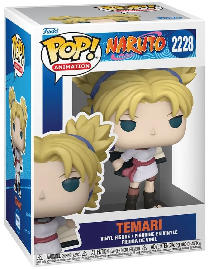 Naruto Classic POP! Animation Vinyl Figur Temari 9 cm