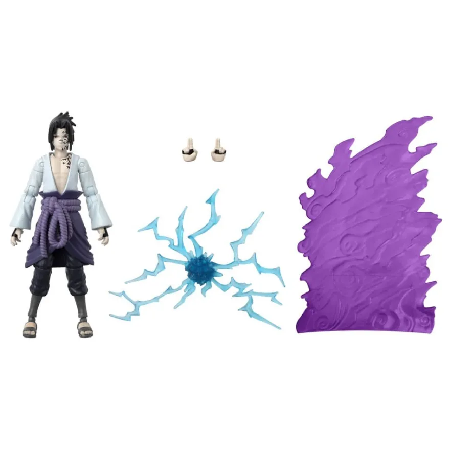 Naruto Shippuden Anime Heroes Beyond Actionfigur Sasuke Uchiha 17 cm