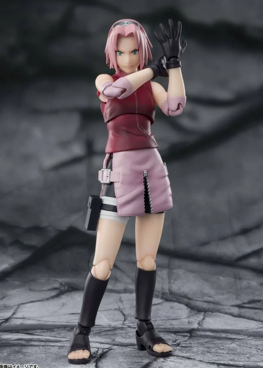 Naruto Shippuden S.H. Figuarts Actionfigur Sakura Haruno -Inheritor of Tsunade's indominable will-