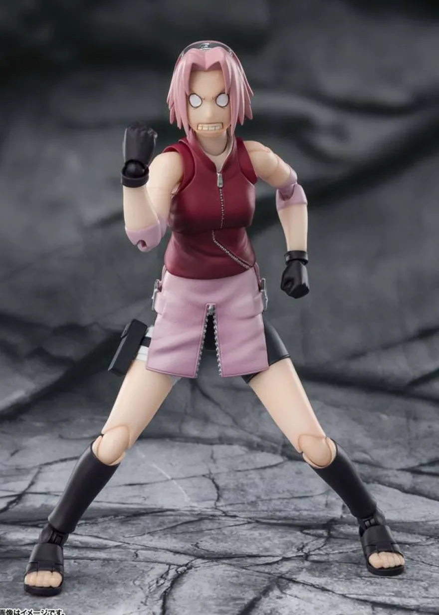 Naruto Shippuden S.H. Figuarts Sakura Haruno -Inheritor of Tsunade's indominable will- 14 cm