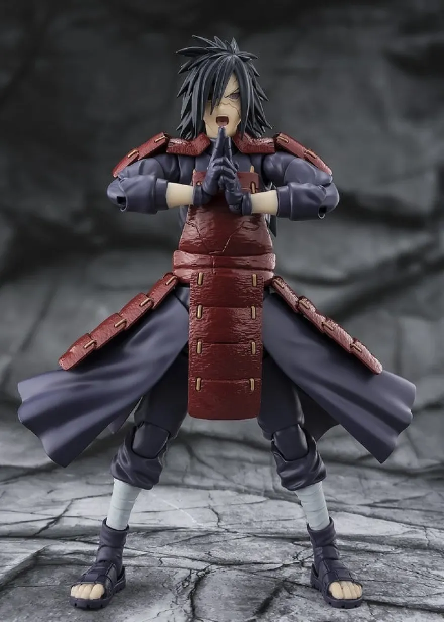 Naruto Shippuden S.H.Figuarts Actionfigur Madara Uchiha Legend of Darkness 17 cm