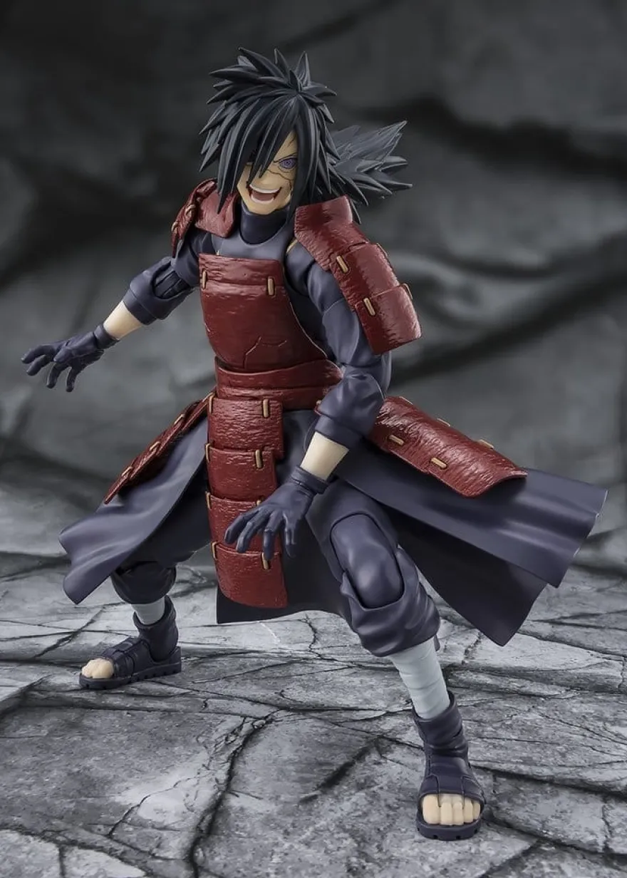 Naruto Shippuden S.H.Figuarts Actionfigur Madara Uchiha Legend of Darkness 17 cm