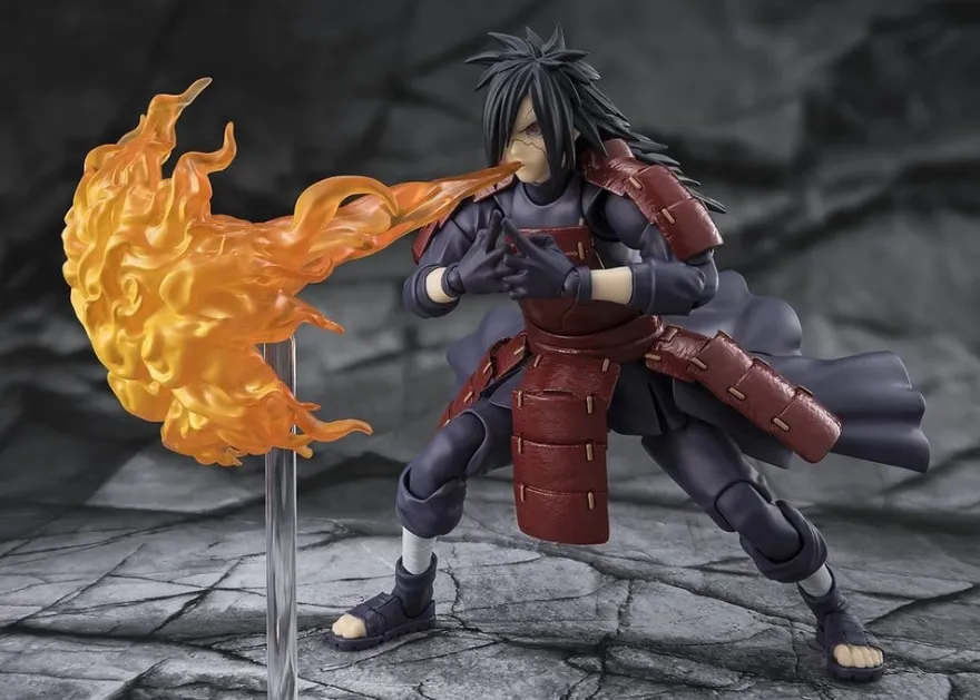 Naruto Shippuden S.H.Figuarts Actionfigur Madara Uchiha Legend of Darkness 17 cm