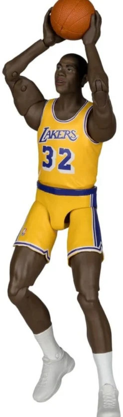 NBA Legends Series Actionfigur Earvin "Magic" Johnson (Los Angeles Lakers) 15 cm