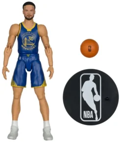 NBA SportsPicks Actionfigur Stephen Curry (Golden State Warriors) 15 cm