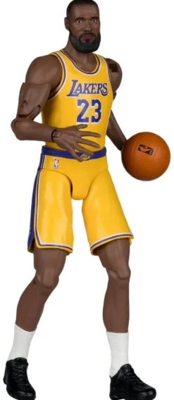NBA SportsPicks Actionfigur Lebron James (Los Angeles Lakers) 16 cm
