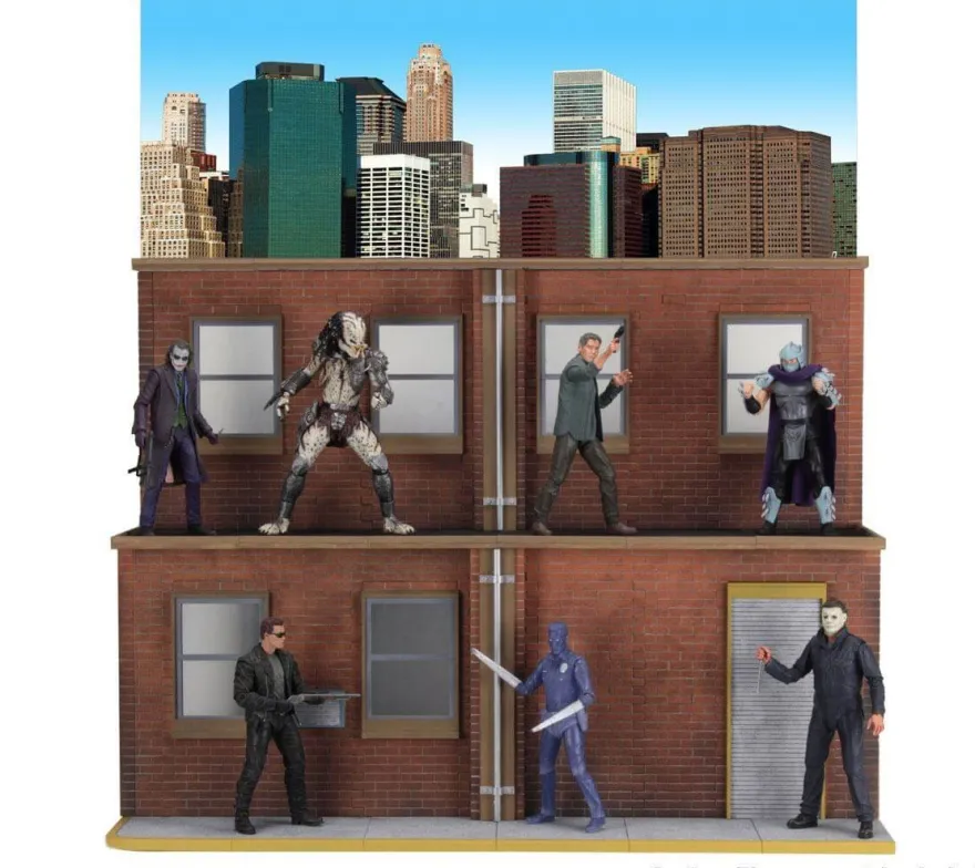 NECA Originals Diorama Street Scene