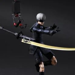 NieR Automata Play Arts Kai Actionfigur 9S (YORHA NO.9 TYPE S) Deluxe Version