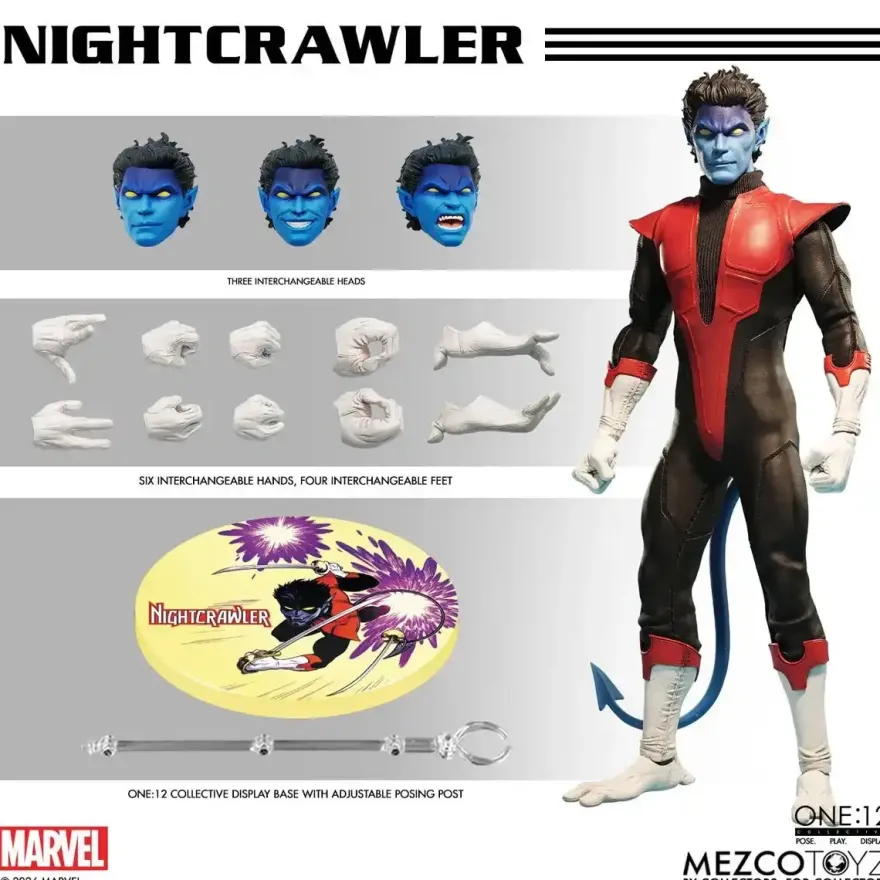 Nightcrawler One:12 Collective Actionfigur