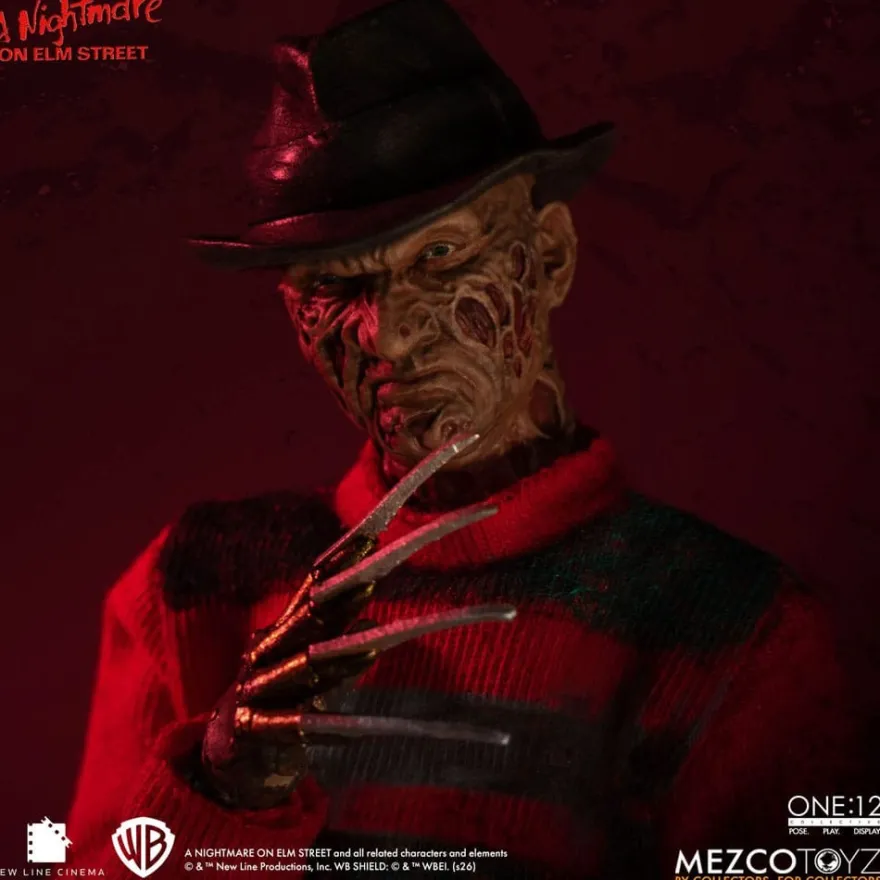 Nightmare On Elm Street Actionfigur 1/12 Freddy Krueger 17 cm