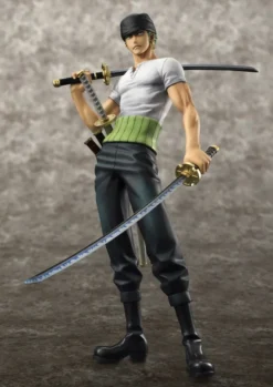 One Piece Excellent Model P.O.P PVC Statue NEO-DX Roronoa Zoro 10th Limited Ver. 23 cm