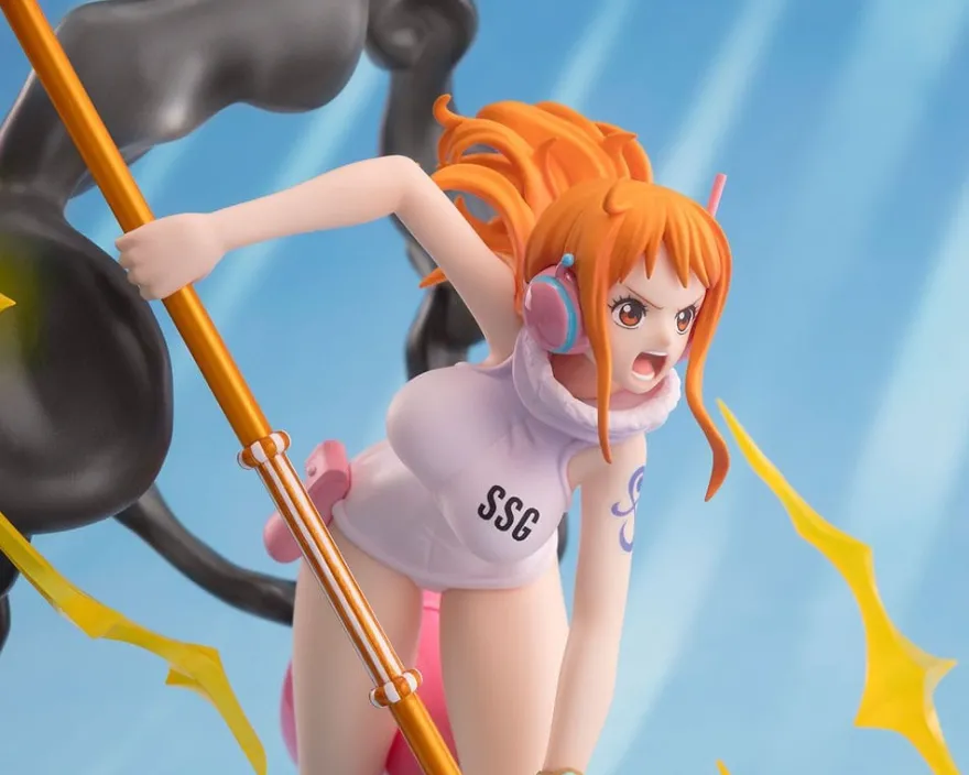 One Piece Figuarts ZERO Extra Battle PVC Statue Nami Lightning Blast 17 cm