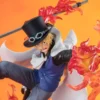 One Piece Figuarts ZERO Extra Battle PVC Statue Sabo Fire Fist Rook Check 19 cm