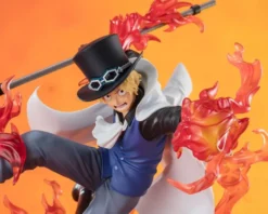 One Piece Figuarts ZERO Extra Battle PVC Statue Sabo Fire Fist Rook Check 19 cm