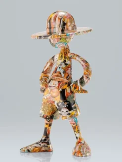 One Piece 1000 Logs Anniversary Luffy's ArtCanvas Figur 1/8 Luffy 22 cm