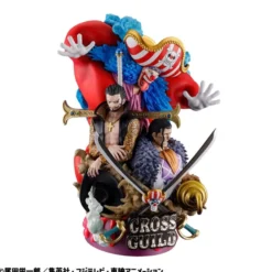 One Piece Petitrama DX PVC Mini-Statue Logbox Re Birth 03 Cross Guild 15 cm