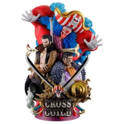 One Piece Petitrama DX PVC Mini-Statue Logbox Re Birth 03 Cross Guild 15 cm