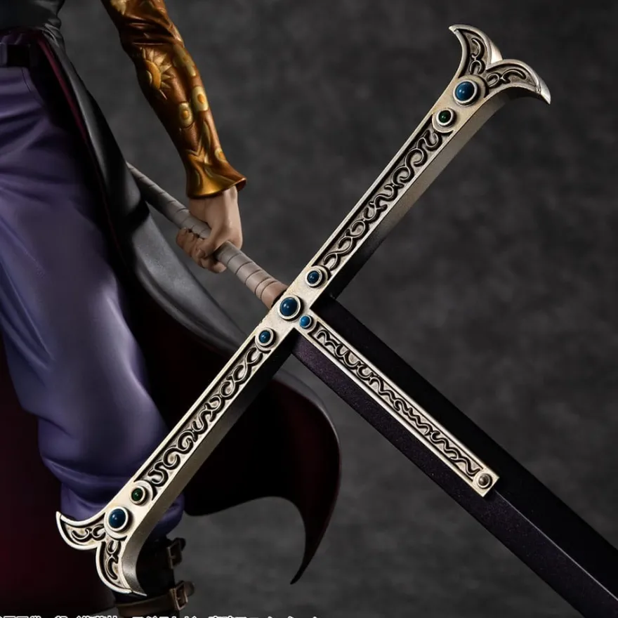 One Piece P.O.P SA-MAXIMUM PVC Statue Hawk Eye Dracule Mihawk Ver. R 29 cm