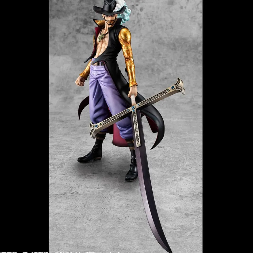 One Piece P.O.P SA-MAXIMUM PVC Statue Hawk Eye Dracule Mihawk Ver. R 29 cm