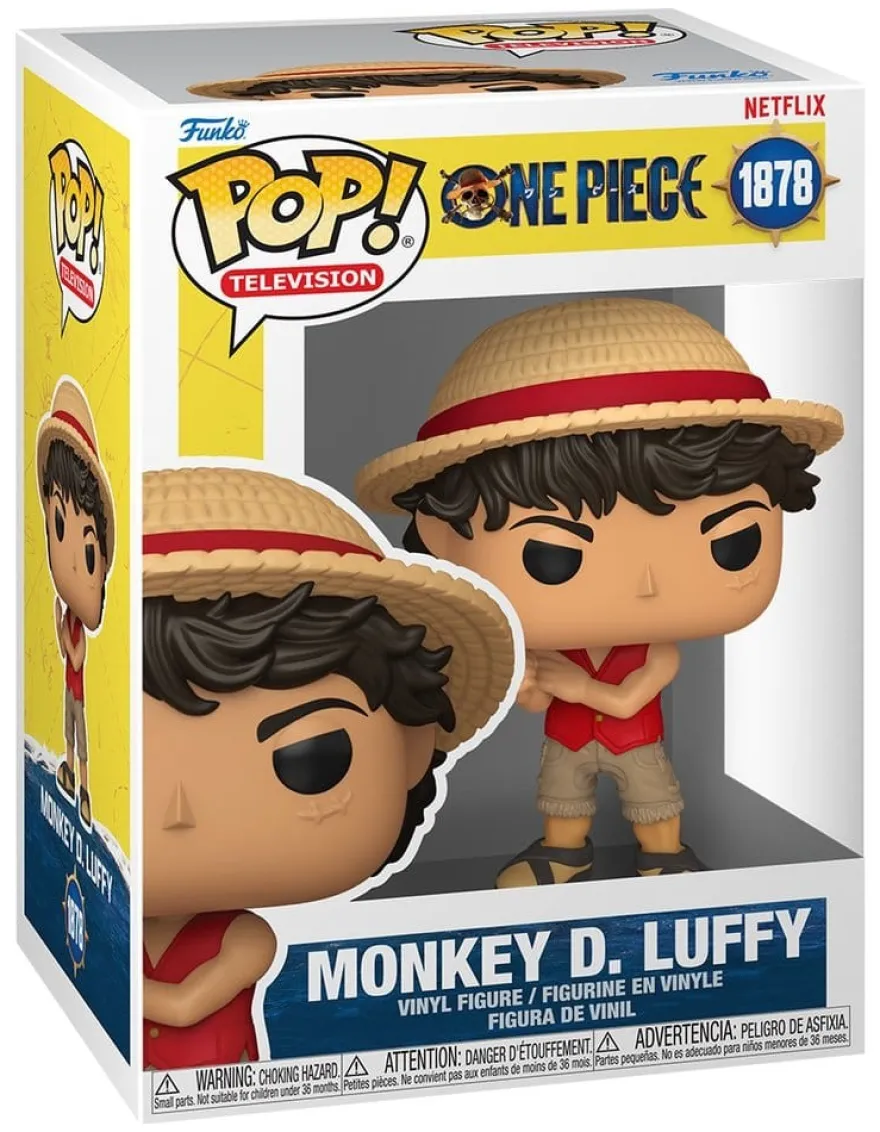 One Piece POP! TV Vinyl Figur Monkey D. Luffy 9 cm