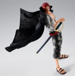 One Piece S.H.Figuarts Actionfigur Shanks -Marineford- 17 cm