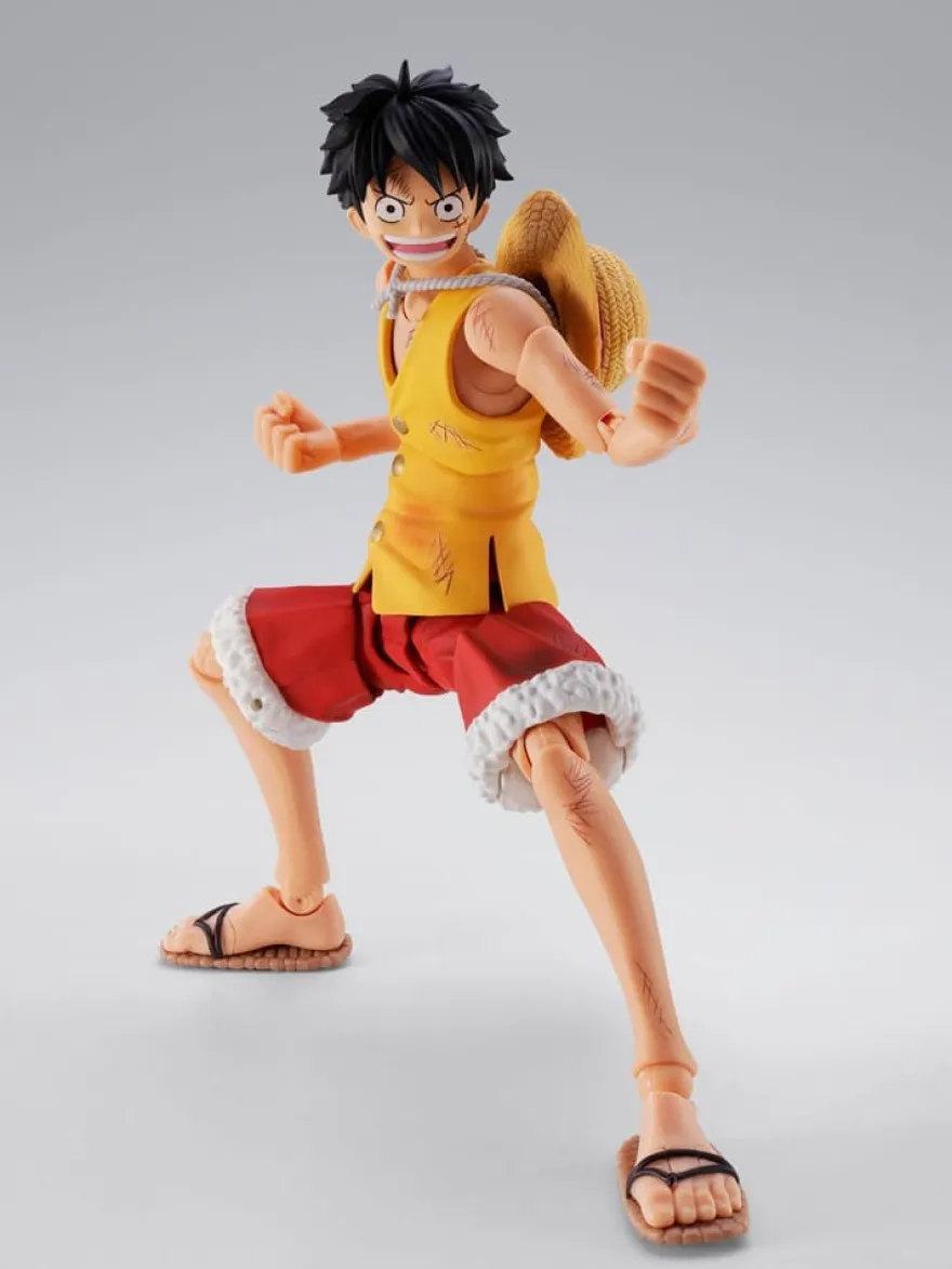 One Piece S.H.Figuarts Actionfigur Monkey D. Luffy Marineford 15 cm