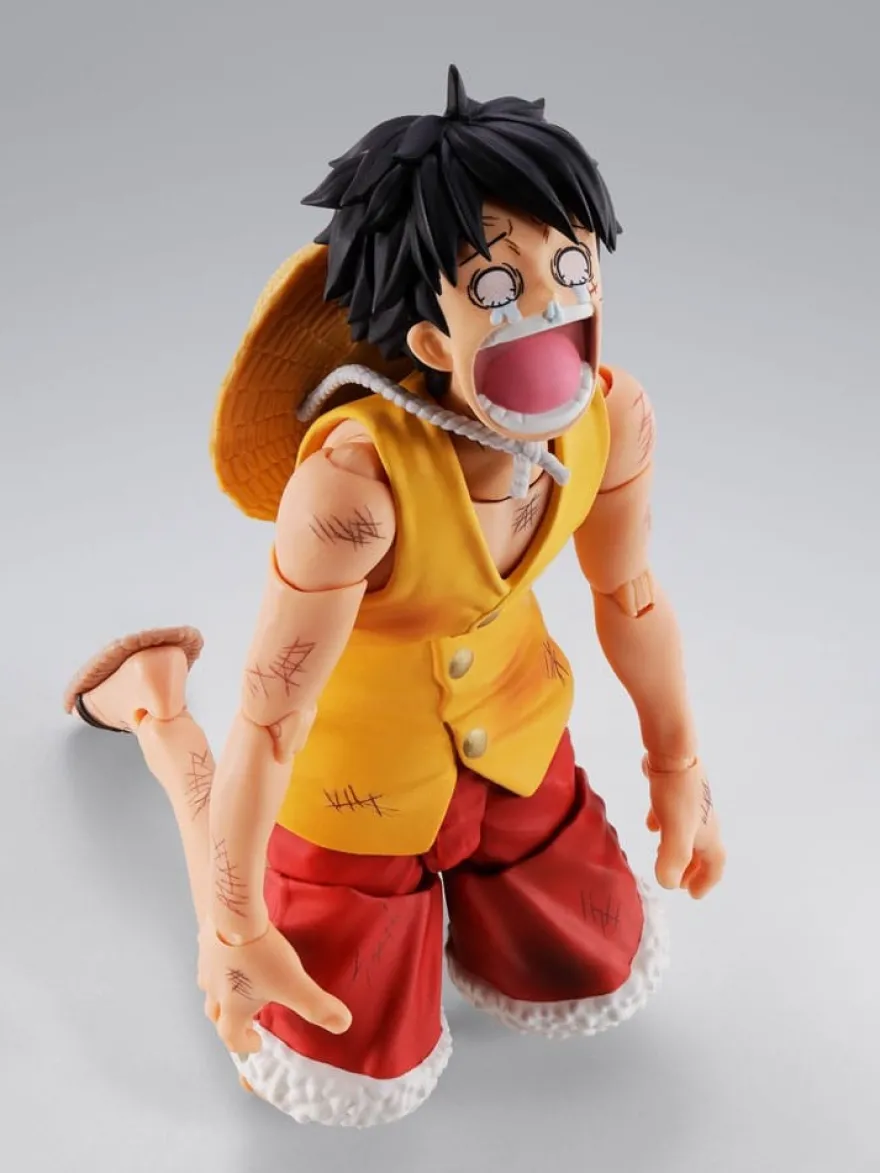 One Piece S.H.Figuarts Actionfigur Monkey D. Luffy Marineford 15 cm