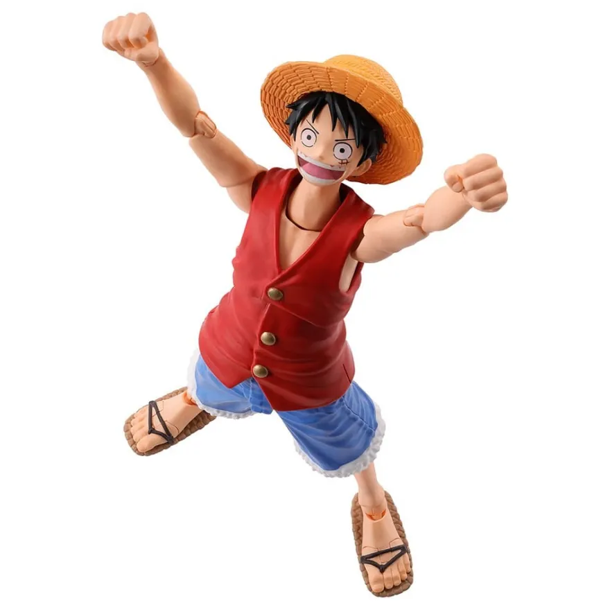 One Piece S.H. Figuarts Actionfigur Monkey D. Ruffy Romance Dawn 15 cm
