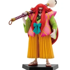 One Piece The Nine Red Scabbards is Here Kanjuro Ichibansho Figur 15,5 cm