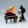 One Piece WCF Log Stories PVC Statue Luffy & Brook 8 cm