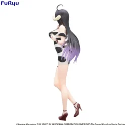 Overlord Trio-Try-iT PVC Statue Albedo Mini Dress Cow Pattern Ver. 21 cm