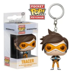 Overwatch Pop! Pocket Keychain Vinylfigur Tracer