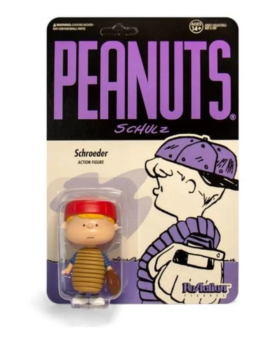 Peanuts ReAction Actionfigur Baseball Schroeder