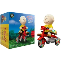 Peanuts Super Cycles Charlie Brown (Yellow Shirt w/ Red Trike)