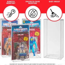PET Gehäuse 10er-Pack für Masters of the Universe Origins Power Posing (Carded) Box Figuren
