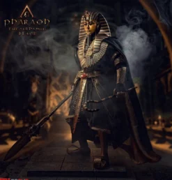 Phicen / TBLeague 1/6 Actionfigur Pharaoh Tutankhamun (Black Version)