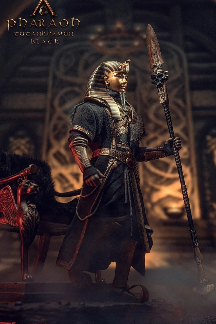Phicen / TBLeague 1/6 Actionfigur Pharaoh Tutankhamun (Black Version)