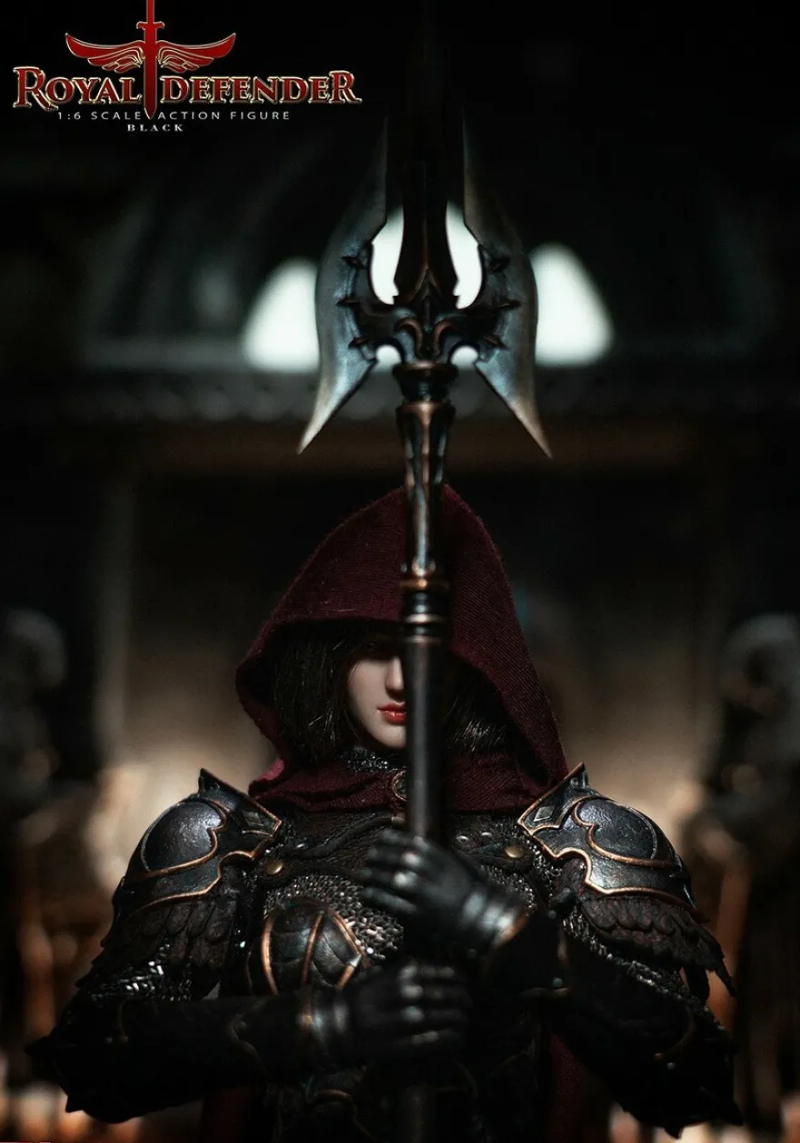 Phicen / TBLeague 1/6 Actionfigur Royal Defender-Black (Short Hair Version)