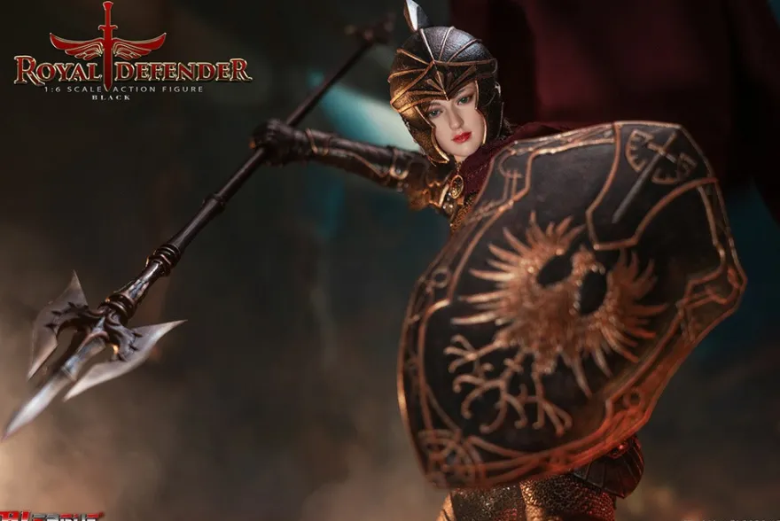 Phicen / TBLeague 1/6 Actionfigur Royal Defender-Black (Short Hair Version)
