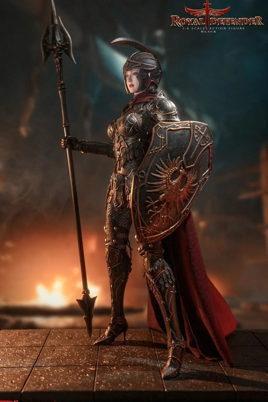Phicen / TBLeague 1/6 Actionfigur Royal Defender-Black (Short Hair Version)