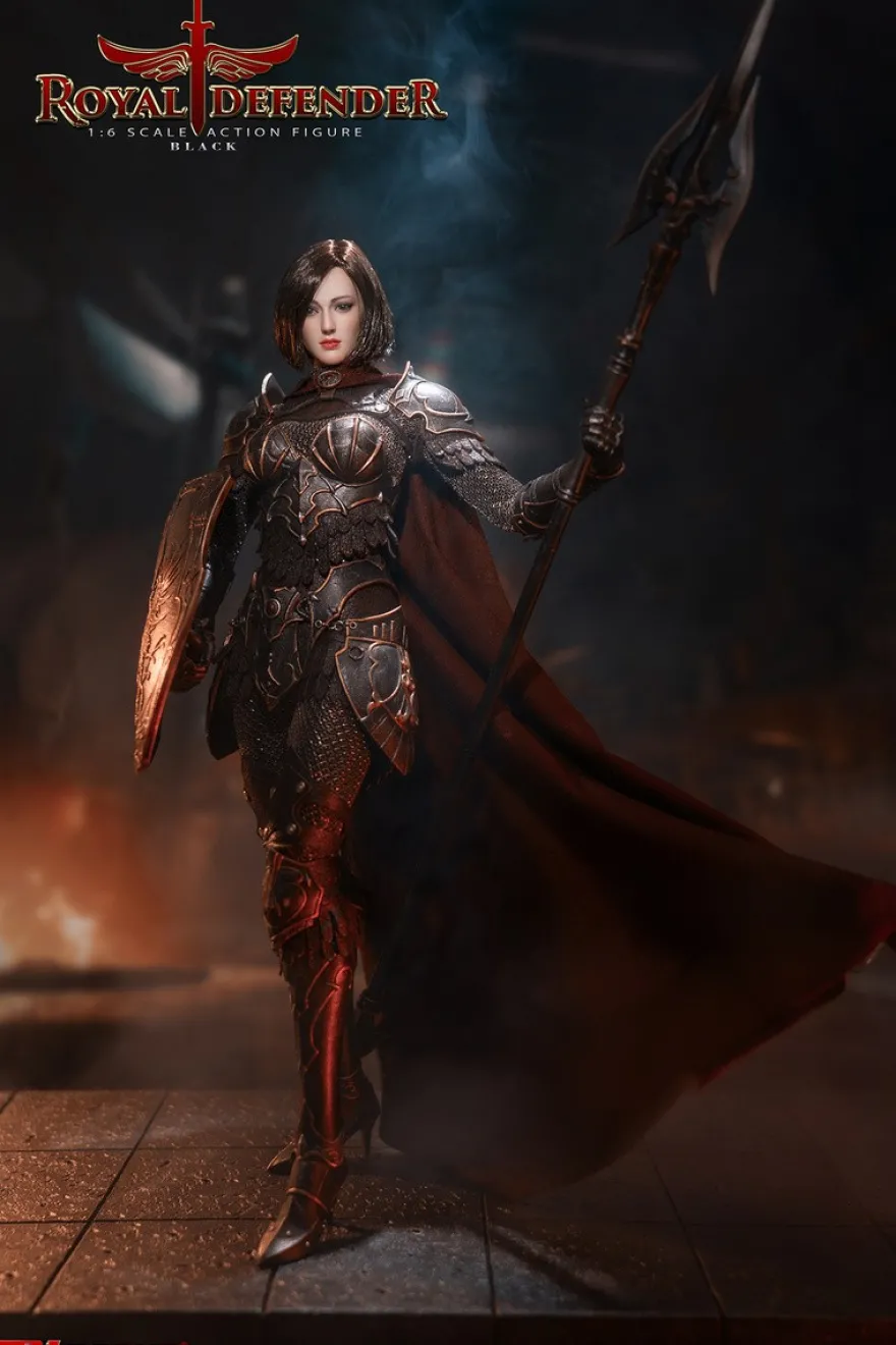 Phicen / TBLeague 1/6 Actionfigur Royal Defender-Black (Short Hair Version)
