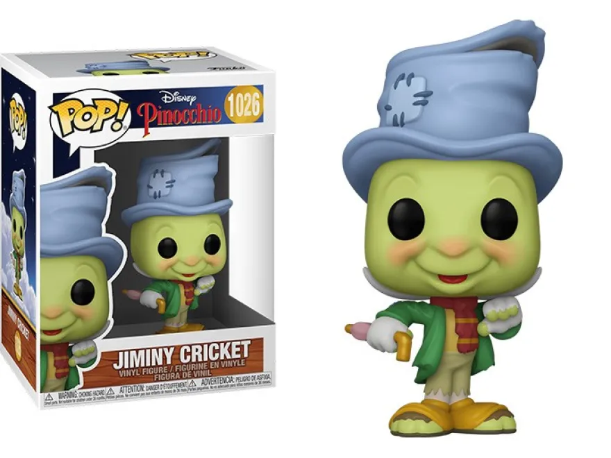 Pinocchio 80th Anniversary Funko Pop! Vinylfigur Jiminy Cricket