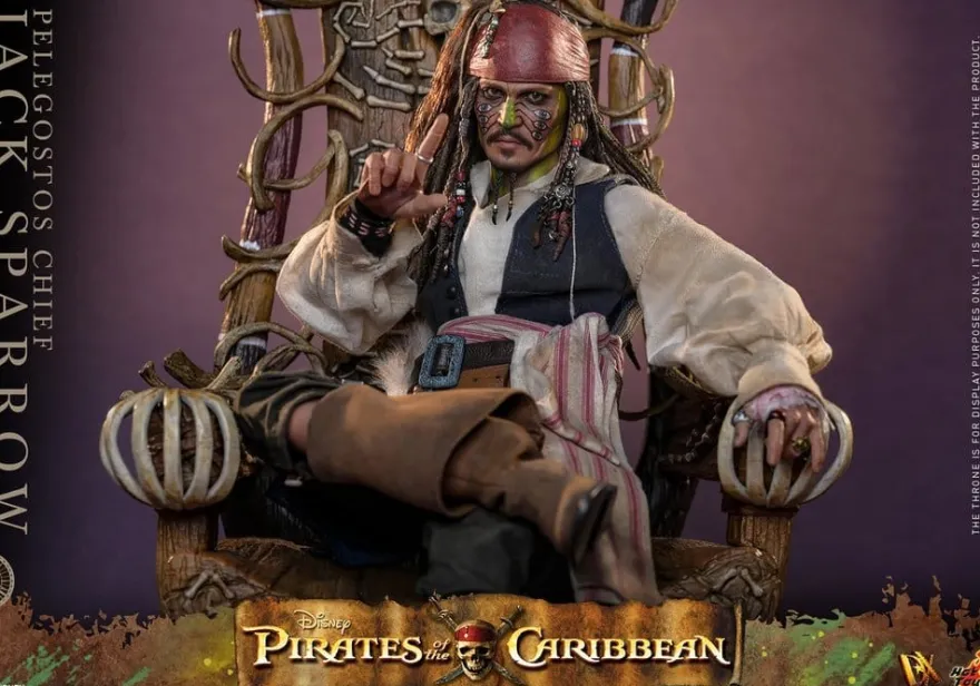 Pirates of the Caribbean - Fluch der Karibik 2 DX Actionfigur 1/6 Pelegostos Chief Jack Sparrow