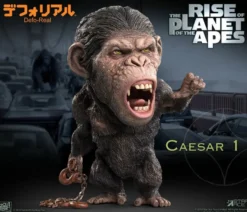 Planet der Affen: Prevolution Defo-Real Series Soft Vinyl Statue Caesar (Chain Version)