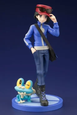 Pokémon ARTFXJ Statue 1/8 Calem & Froxy 20 cm