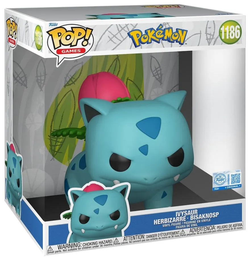 Pokémon Super Sized Jumbo POP! Vinyl Figur Bisaknosp 25 cm